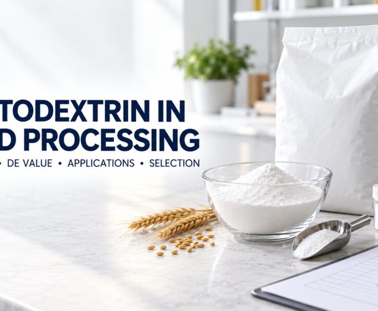 Maltodextrin in food processing functions DE value applications and selection guide