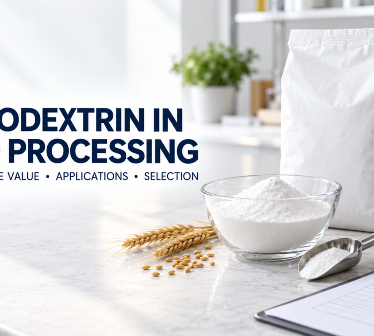 Maltodextrin in food processing functions DE value applications and selection guide